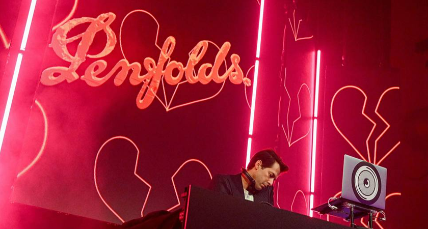 Penfolds Event with DJ playing music