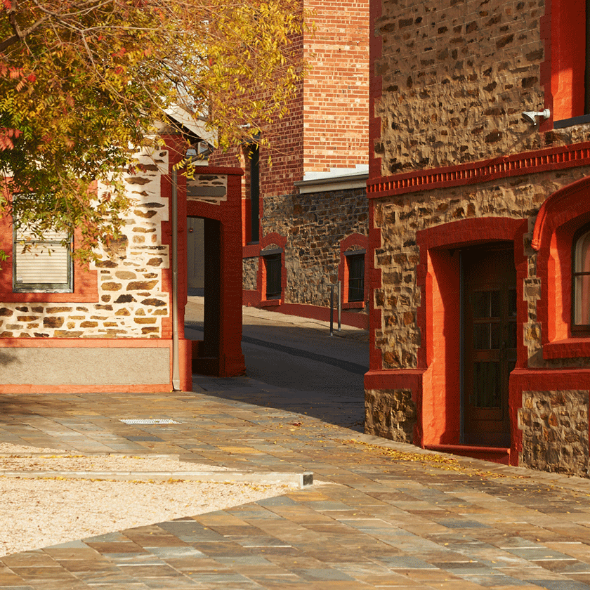 Heritage brick buildings of Magill Estate Winery