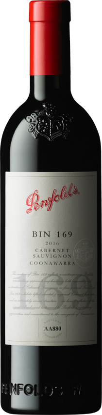 2016 Penfolds Bin 169 Cabernet Sauvignon Bottle