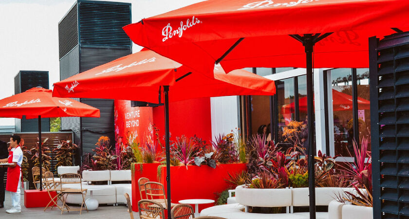 Penfolds Marquee outdoor area