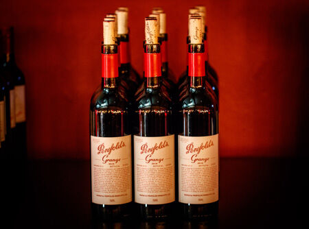 Penfolds Grange at an event