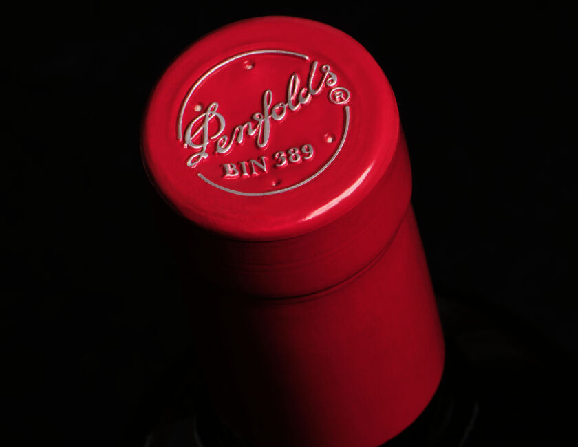Penfolds Bin 389 Bottle Top
