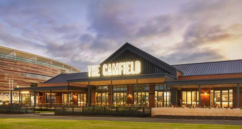 The Camfield exterior