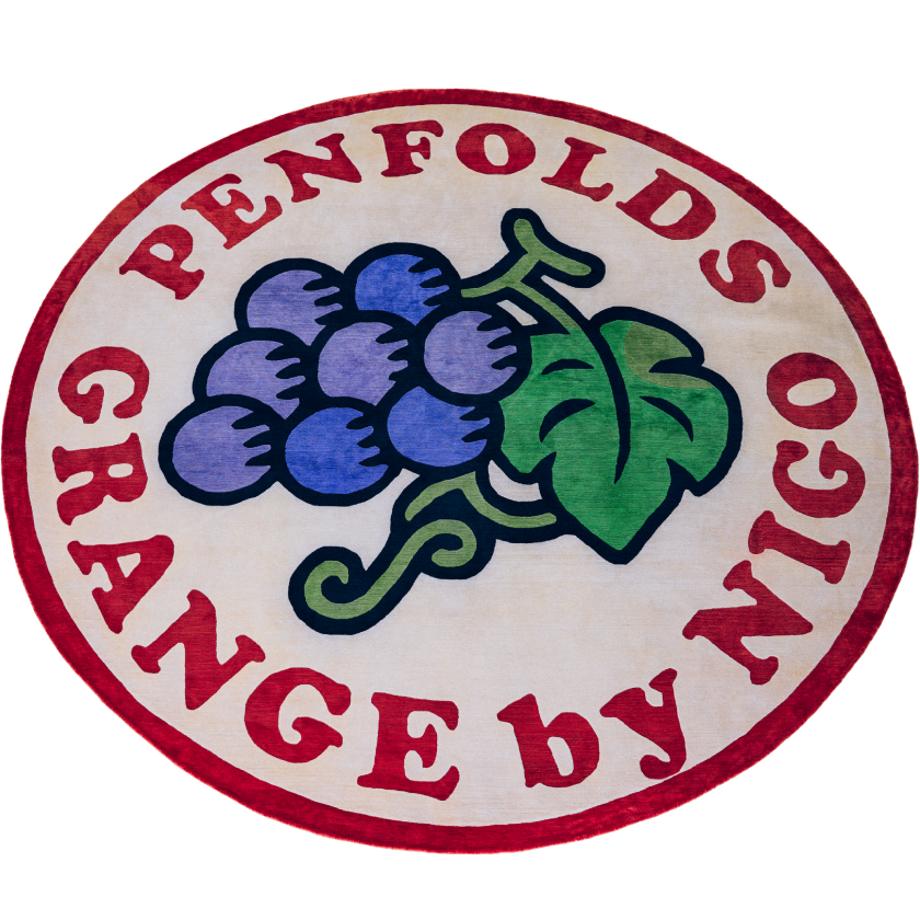 Penfolds Grange x NIGO Limited Edition silk rug
