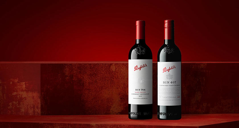 Penfolds Bin 704 & Bin 407 