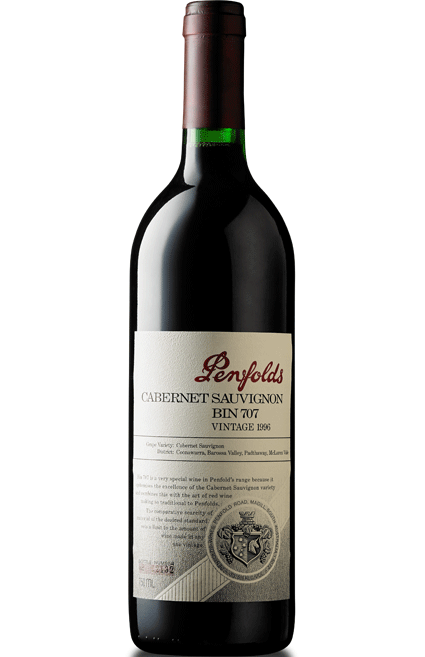Penfolds Bin 707 Cabernet Sauvignon 1996