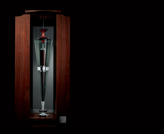 Penfolds ampoule in display case
